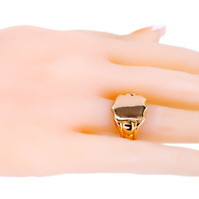 9k Armorial-Signet Ring 10216-6500 Image2