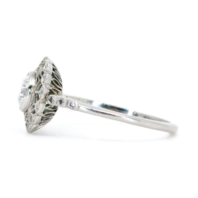 Diamond Platinum Engagement Ring 10265-2268 Image3