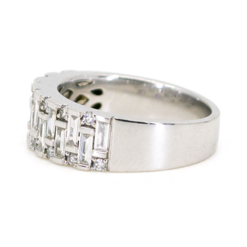 Diamanten 18k "Round And Baguette Cut" Ring 10289-6502 Image3
