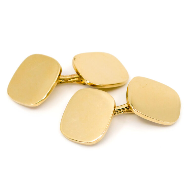 14k Bridge Link Cufflinks 10350-6546 Image1