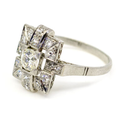 Diamond Platinum Ring 10371-6224 Image2