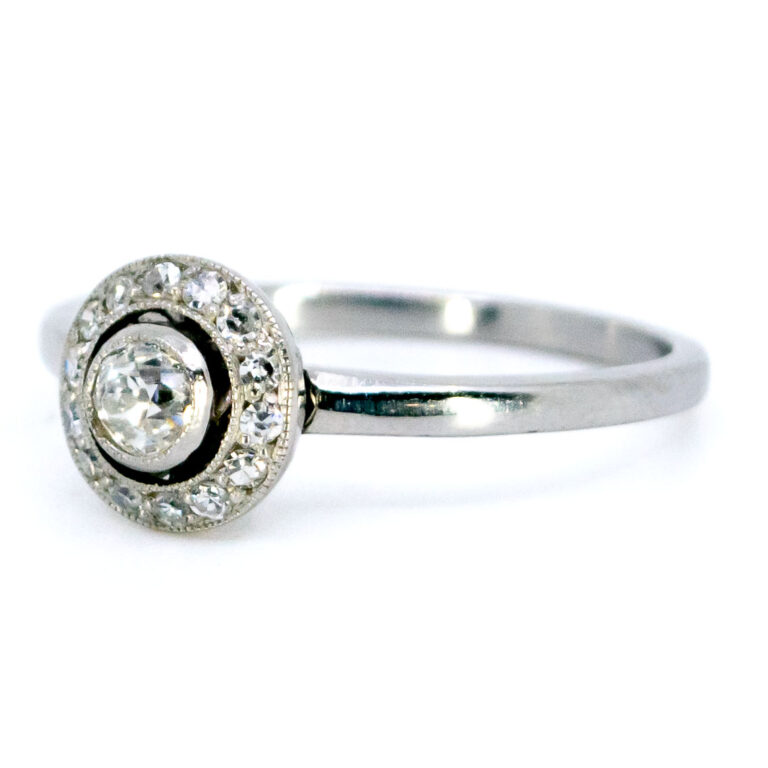 Diamond Platinum Target Ring 10480-0047 Image2