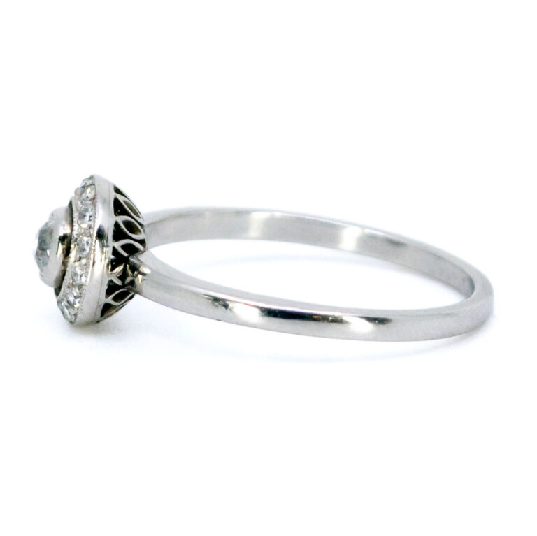 Diamond Platinum Target Ring 10480-0047 Image3