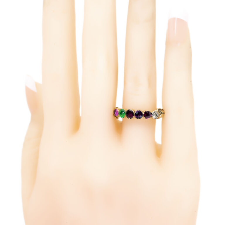 Regard (Multi Gemstone) 14k "Regard" Ring 10806-6711 Image5