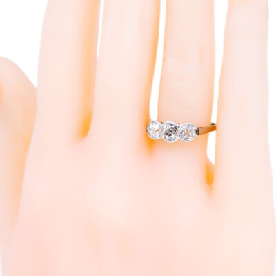 Diamond Platinum Trilogy Ring 10842-6782 Image2