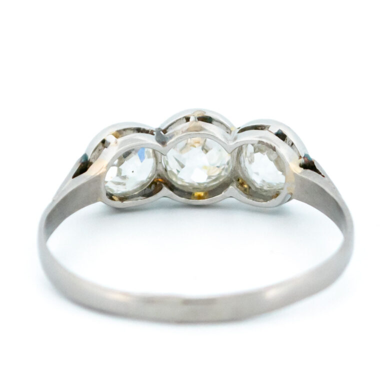 Diamond Platinum Trilogy Ring 10842-6782 - Image 6