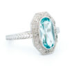 Topaz Diamond 14k Oval-Shape Ring 10987-6868 Image3