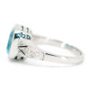 Topaz Diamond 14k Cushion-Cut Ring 10995-0169 Image3