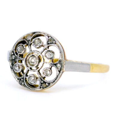 Diamond 14k Deco Ring 11130-6261 Image2