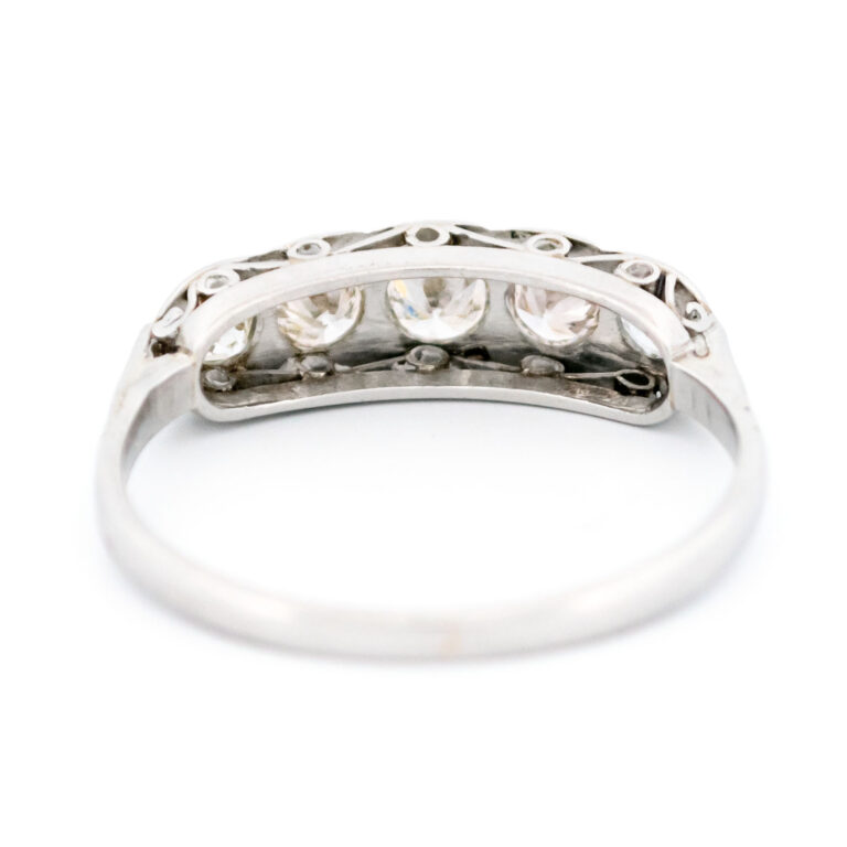 Diamond Platinum Row Ring 11719-1973 - Image 6