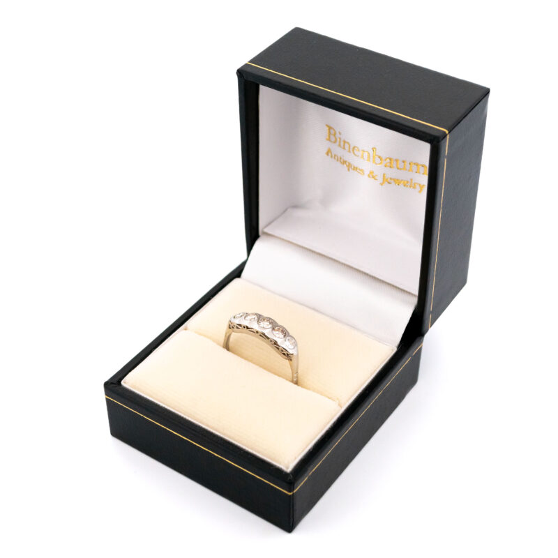 Diamant Platina Rij Ring 11719-1973 - Afbeelding 7