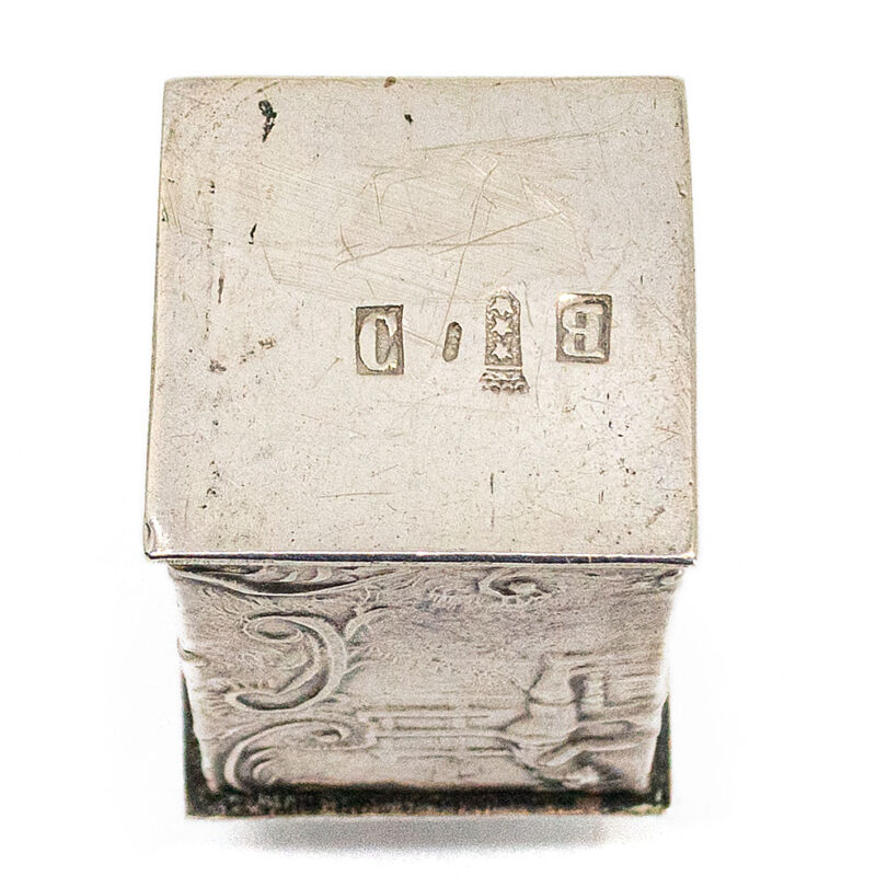 Zilveren geurdoos Doos 1174-1451 Afbeelding2