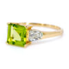Diamond Peridot 14k Ring 11828-0206 Image2