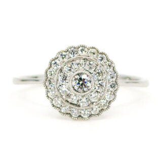 Diamond 18k Cluster Ring 12074-7327 Image1