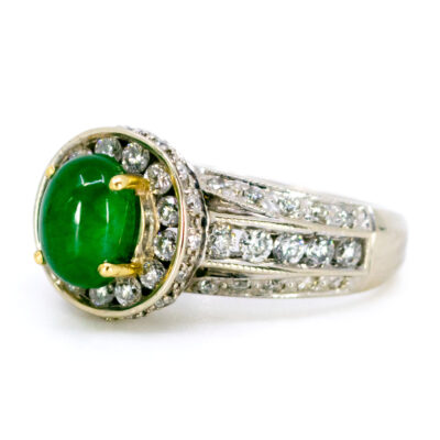 Emerald Diamond 14k Ring 12333-2335 Image2