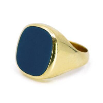 Agate 14k Signet Ring 12742-8015 Image2