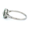 Diamond Emerald Platinum Target Ring 12767-5039 Image5