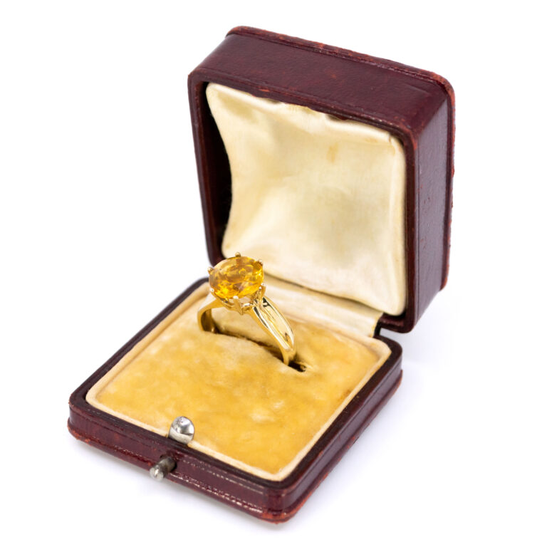 Citrine 9k Solitaire Ring 12872-8049 Image5