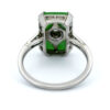 Diamond Jade Platinum Ring 13258-5087 Image4