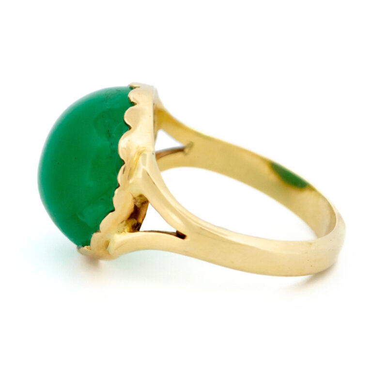 Emerald 14k Solitaire Ring 14411-8325 Image5