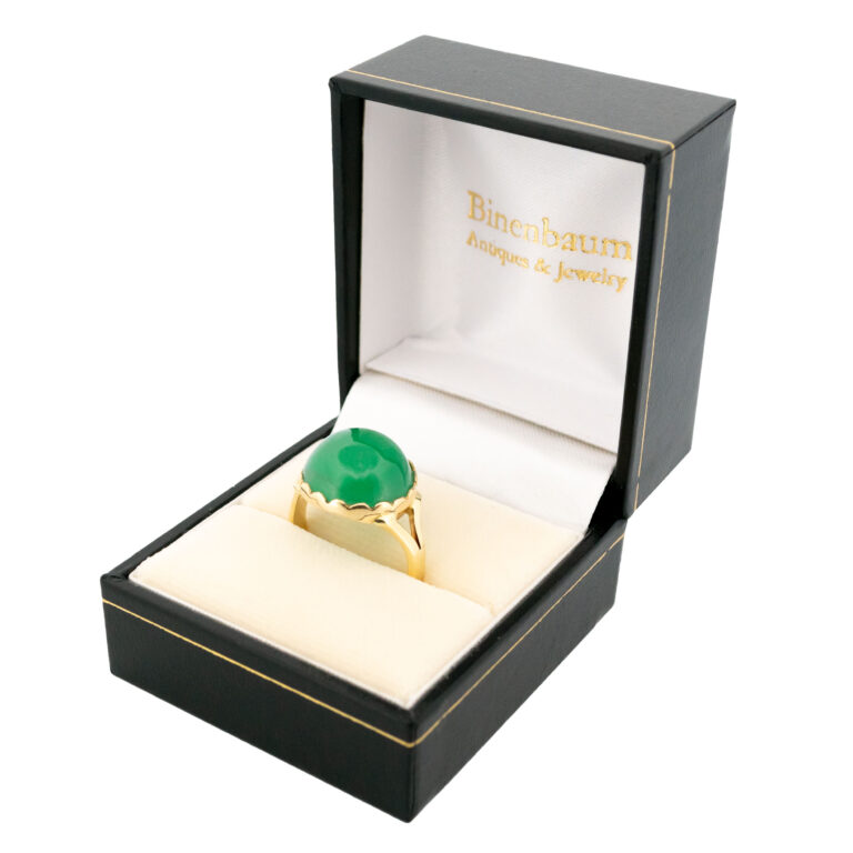 Emerald 14k Solitaire Ring 14411-8325 - Image 7