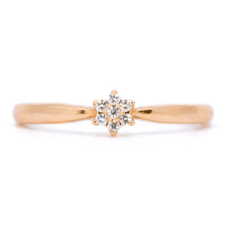 Diamond 14k Cluster Ring 15067-8496 Image1