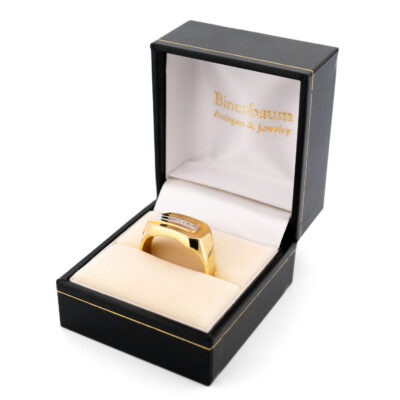 Diamond 14k Signet Ring 15159-8513 Image2