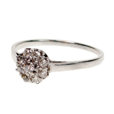 Diamond Platinum Cluster Ring 3941-4605 Image2