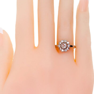 Diamond Platinum Cluster Ring 4985-4693 Image2