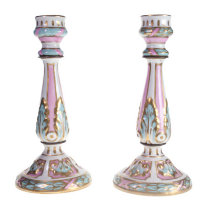 Ceramic Porcelain Candlesticks 647-1008 Image1