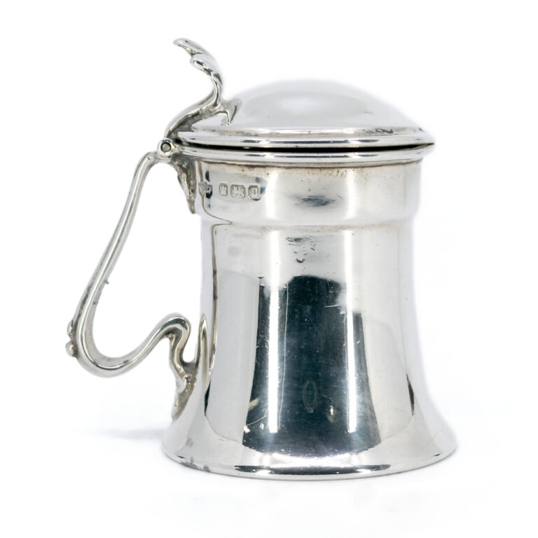 Silver Mustard Pot Condiments 655-0043 Image3