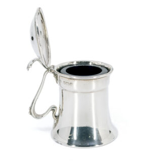 Silver Mustard Pot Condiments 655-0043 Image1