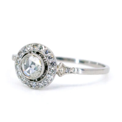 Diamond Platinum Target Ring 6934-4867 Image2