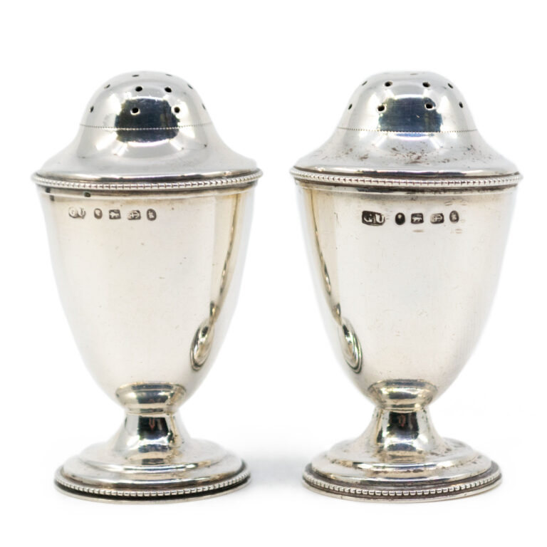 Silver Set Of Salt And Pepper Shakers Set 7626-2460 Image2