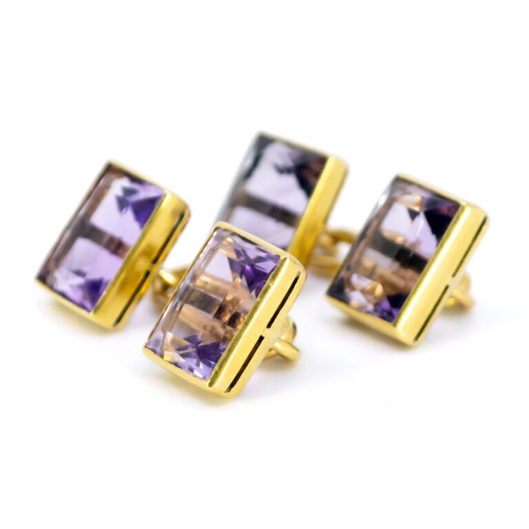 Amethyst 18k Breveté Cufflinks 8596-2073 Image2