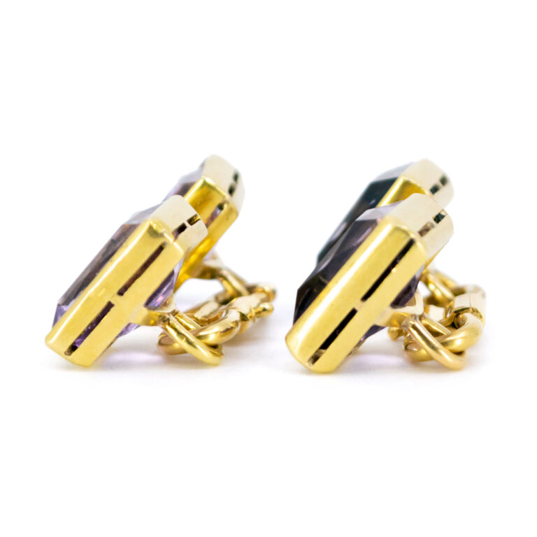 Amethyst 18k Breveté Cufflinks 8596-2073 Image3