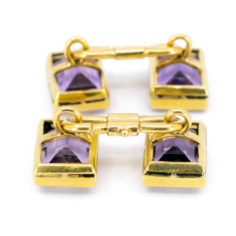 Amethyst 18k Breveté Cufflinks 8596-2073 Image5