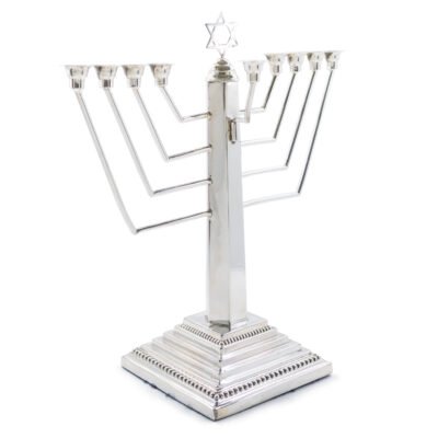 Silver Judaica Hanukkiah 8656-2590 Image2