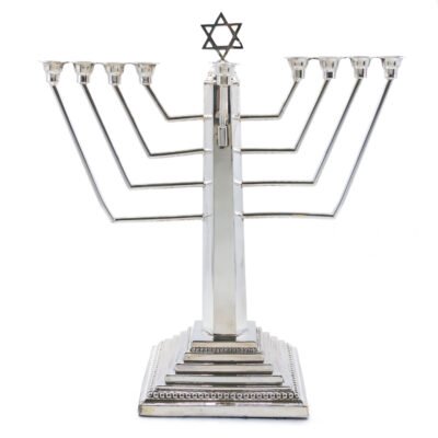 Silver Judaica Hanukkiah 8656-2590 Image1