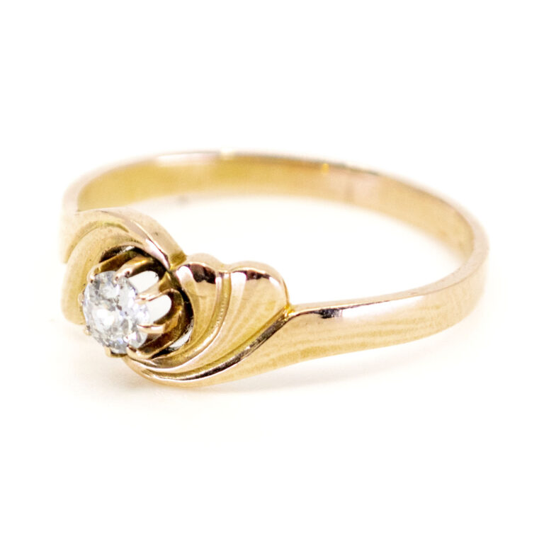 Diamond 14k Solitaire Ring 9808-2166 Image2