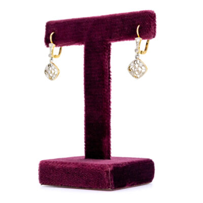 Diamond 18k Pendant Earrings 9830-2188 Image2