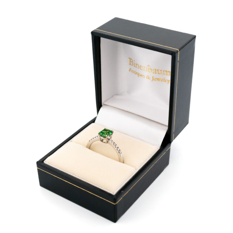 Diamond Emerald 18k Ring 14517-8351 - Image 8