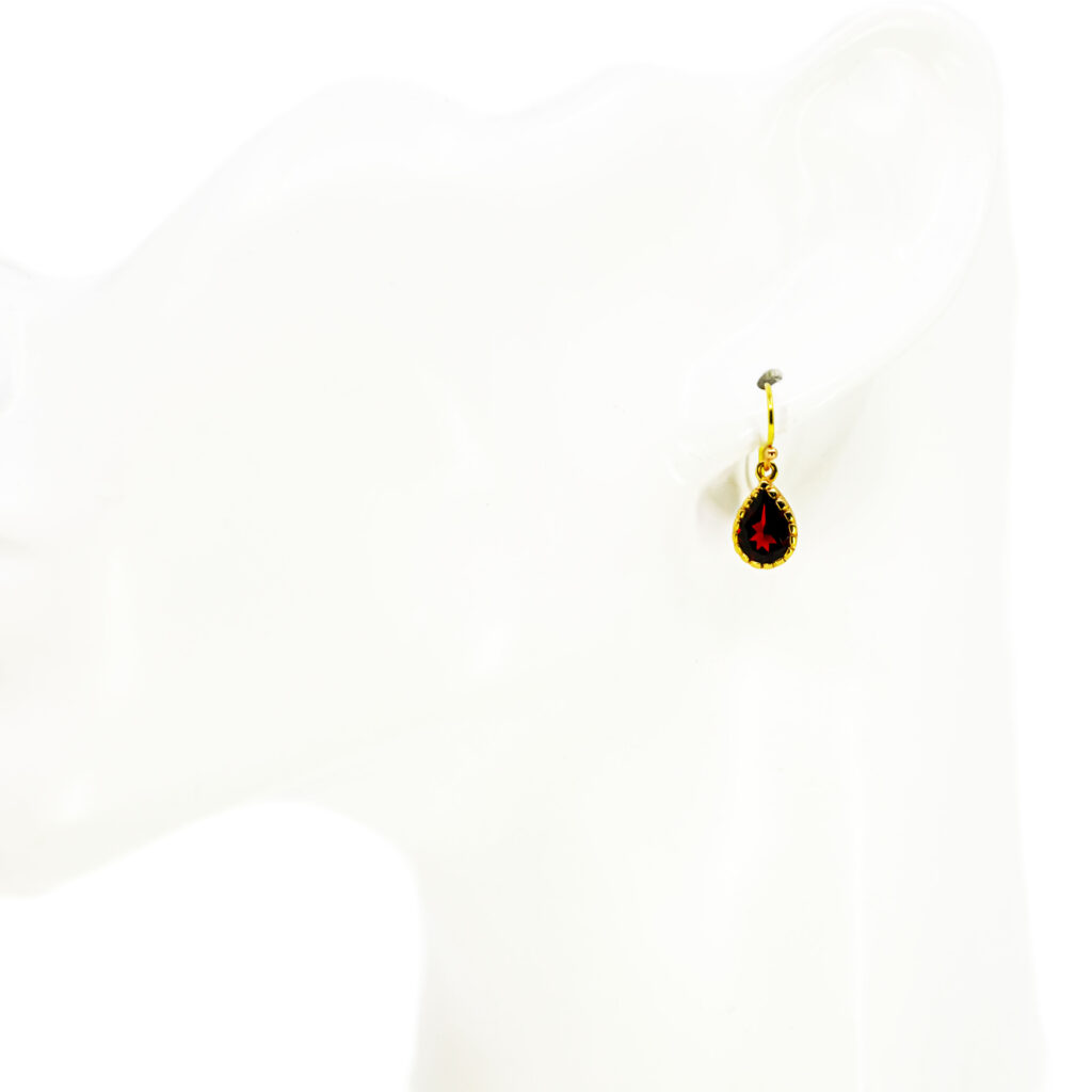 Garnet 14k Pendant Earrings 15465-8573 Image4