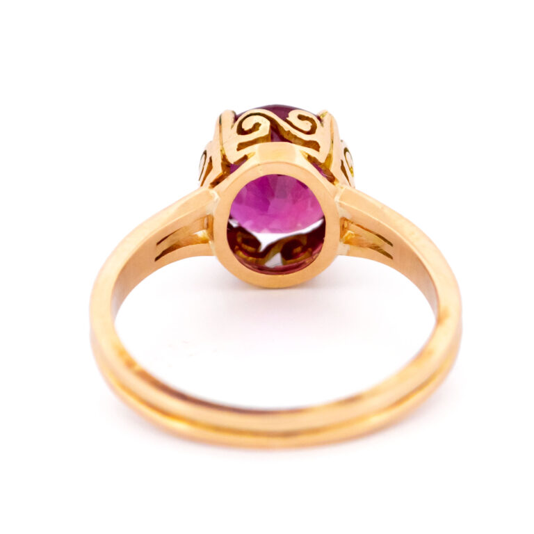 Ruby 14k Solitaire Ring 15734-5208 - Image 9