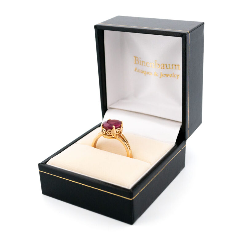 Ruby 14k Solitaire Ring 15734-5208 - Image 8