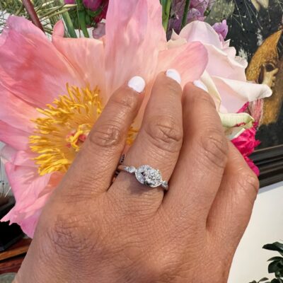 Diamond Platinum Ring 4496-4668 Image2