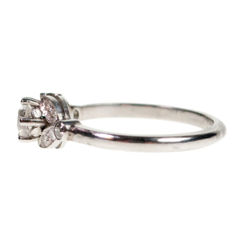 Anillo de platino con diamantes 4496-4668 Imagen 4
