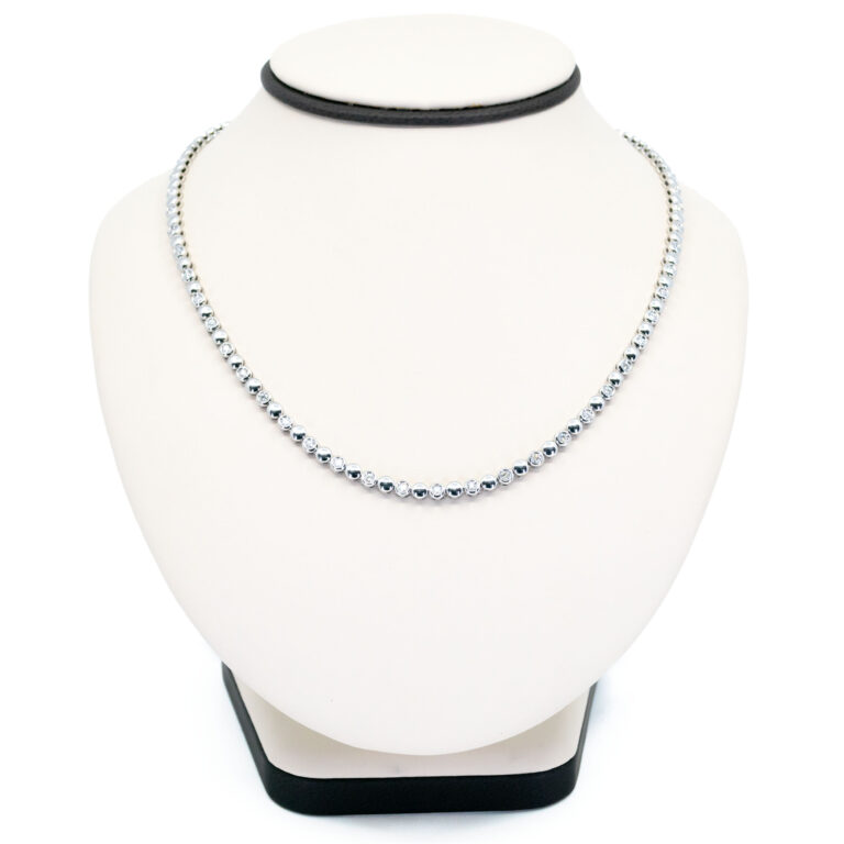 Diamond 18k Tennis Necklace 12788-7053 Image2