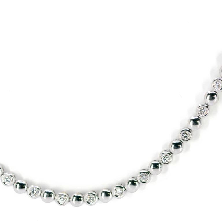 Diamond 18k Tennis Necklace 12788-7053 Image4