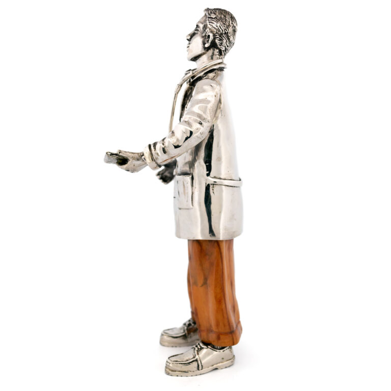 Enamel Silver "Doctor" Figurine 15714-3119 Image5